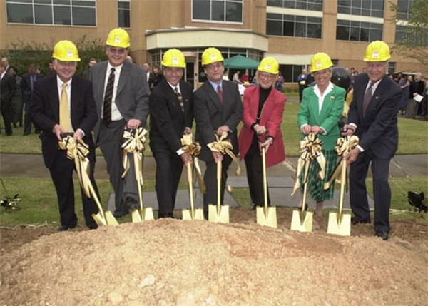  / 2002 Groundbreaking for the Clendenin Building.