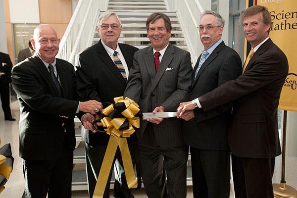  / 2012 Science Laboratory Building ribbon cutting ceremony