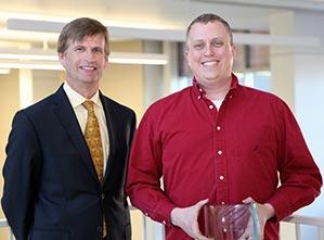  / 2014-2015 College of Science and Mathematics Distinguished Awards, Distinguished Service Award, Dr. Scott Nowak, Assistant Professor of Biology, Department of Biology and Physics