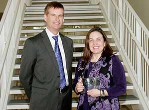  / 2013-2014 CSM Distinguished Awards, Distinguished Service Award, Dr. Carol Chrestensen, Associate Professor of Chemistry, Department of Chemistry and Biochemistry