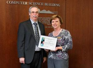  / 2010-2011 CSM Distinguished Awards, Distinguished Part-time Faculty Award - Linda Galloway, Lecturer of Mathematics