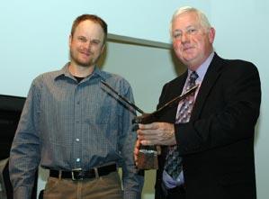  / 2008-2009 CSM Distinguished Awards, Teaching Excellence in Chemistry Award - Brain Keller, Assistant Professor of Chemistry
