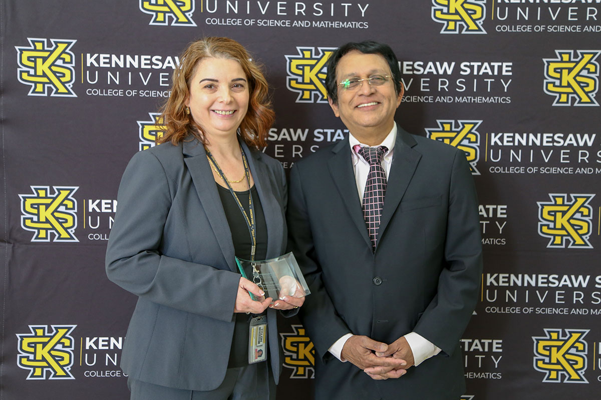 Ana-Maria Croicu, Ph.D. — CSM Distinguished Professor Award / Ana-Maria Croicu, Ph.D. — College of Science and Mathematics (CSM) Distinguished Professor Award