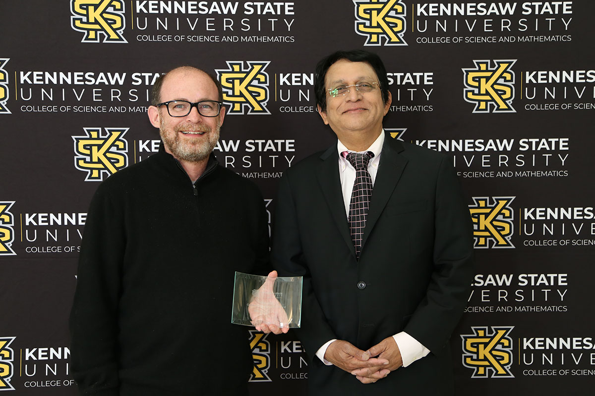David Joffe, Ph.D. — CSM Outstanding Teaching Award / David Joffe, Ph.D. — College of Science and Mathematics (CSM) Outstanding Teaching Award