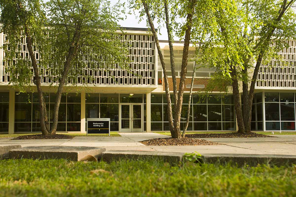 Mathematics building on the Marietta campus at Kennesaw State University. / Mathematics building on the Marietta campus at Kennesaw State University.