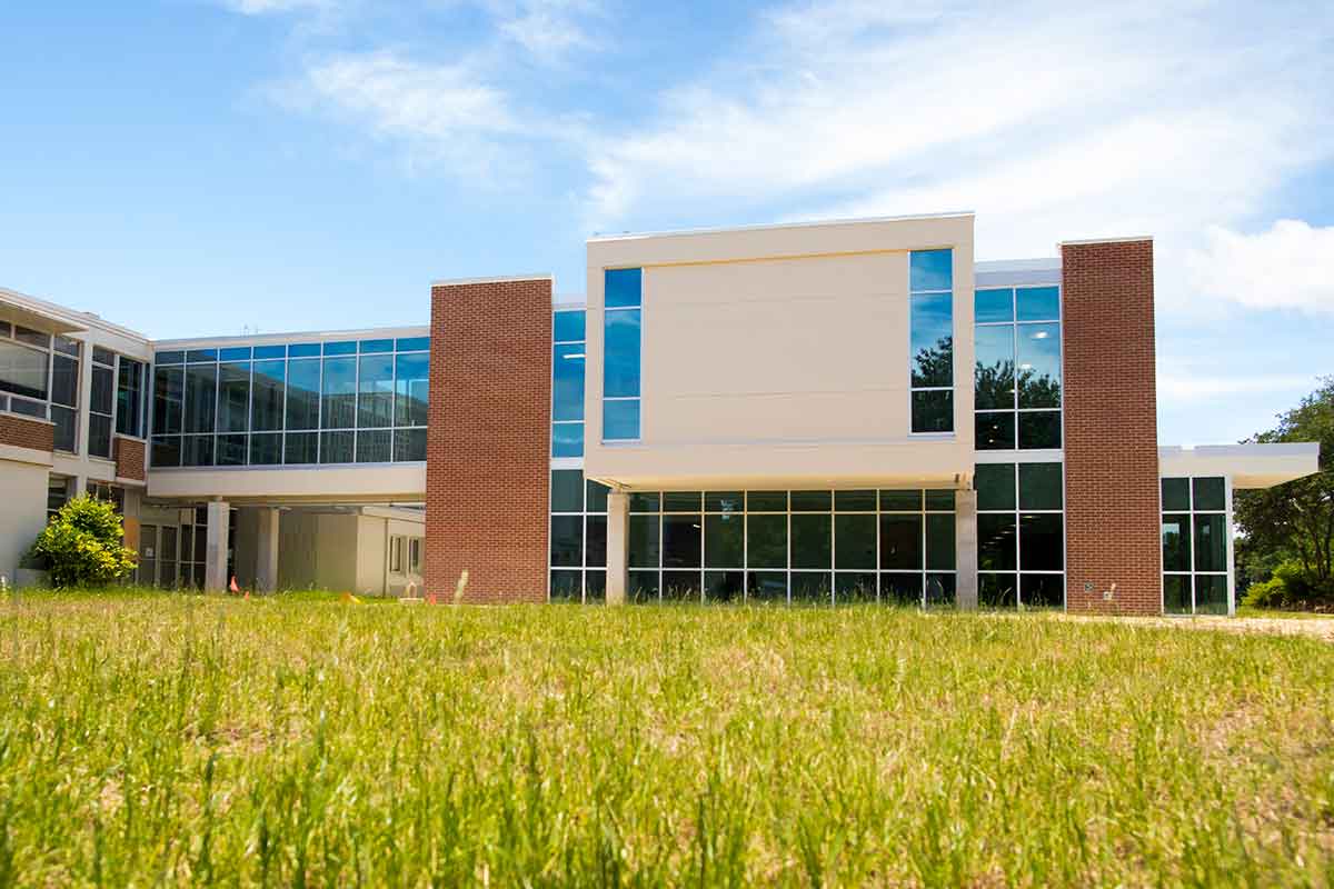 building at Kennesaw State University, Marietta campus. / 