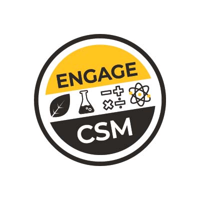 Engage College of Science and Mathematics graphics logo