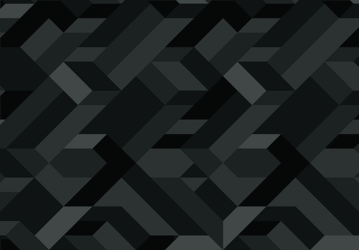 Black geometric pattern graphic