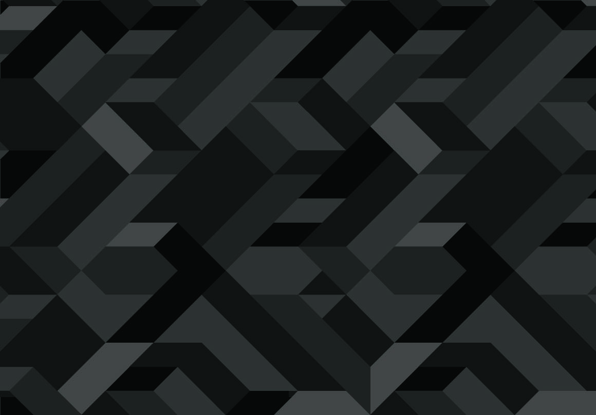 black geometric background