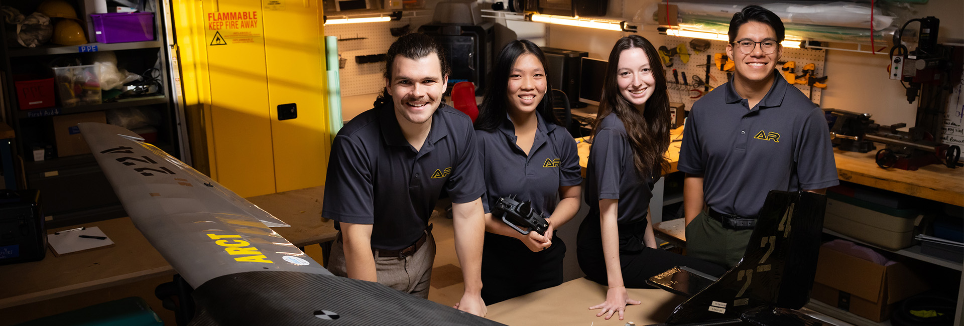aerospace engineering students