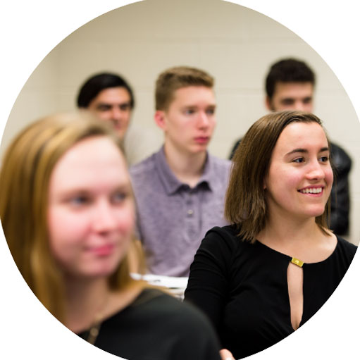 KSU students in the accounting classroom