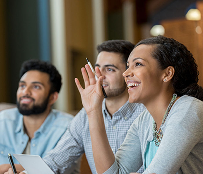 KSU  cybersecurity students in the classroom