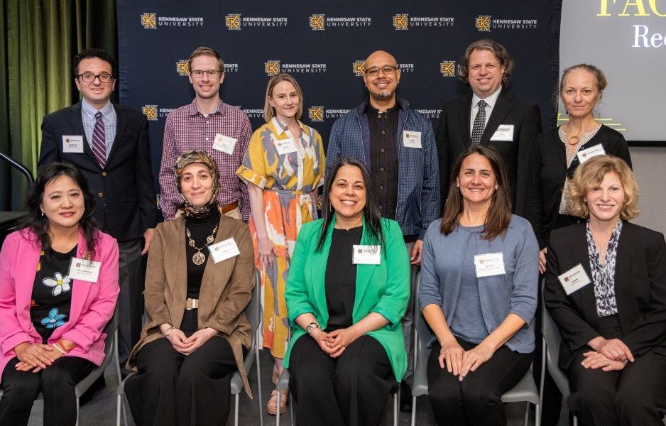 Group of people at a Kennesaw State University event
