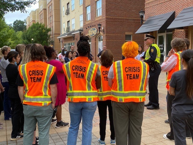 Crisis Coordinator Team during Drill