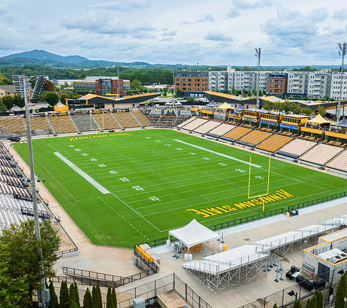 A photo of Kennesaw State Fifth Third Stadium.