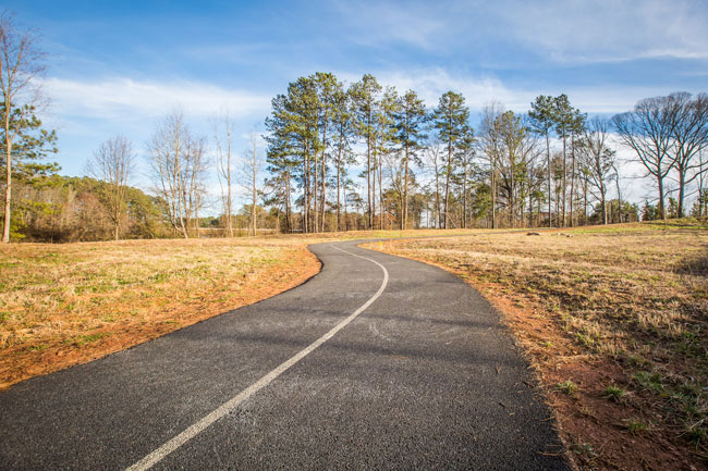Photo of KSU miles of walking trails around the entire campus