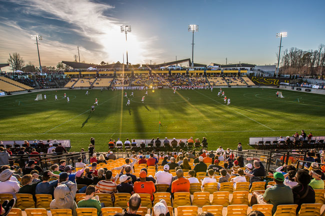 Fifth Third Stadium, the signature athletics landmark on the Kennesaw State University campus, is a world-class, 10,200 seat facility that was completed in the spring of 2010 and has garnered national recognition as one of the premier multi-use outdoor athletics facilities in the country.