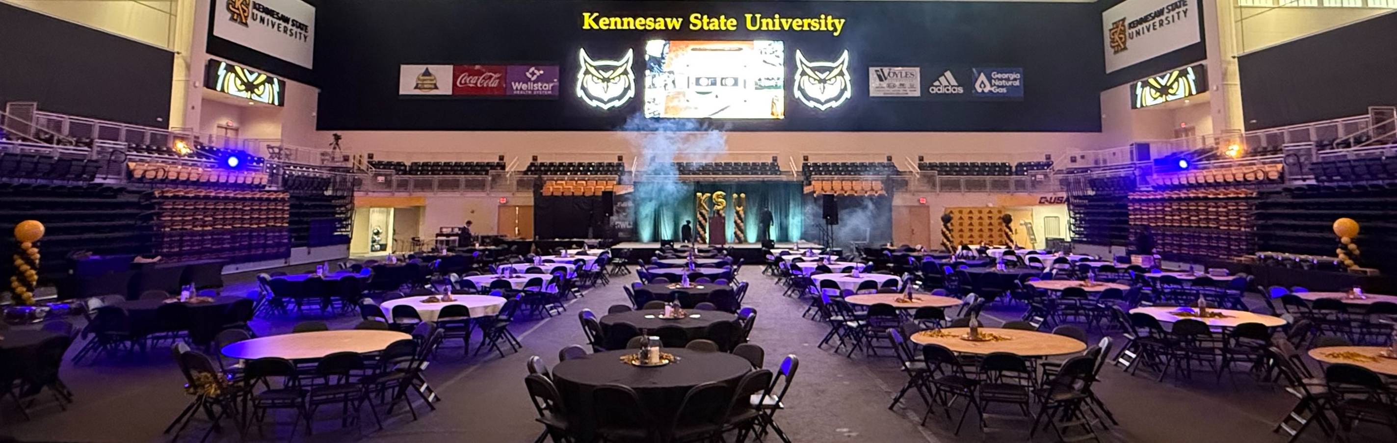 Banquet in Convocation Center 