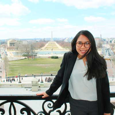 A Student in the D.C. Owls Internship Program