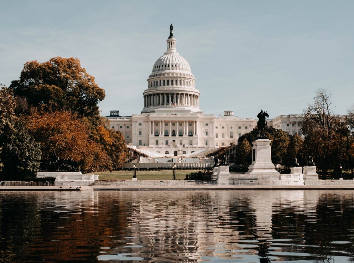 United States Capitol building in Washington D.C.