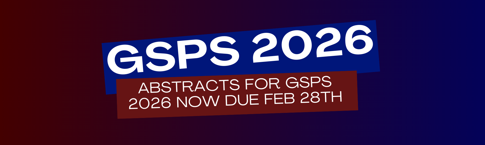 GSPS Banner