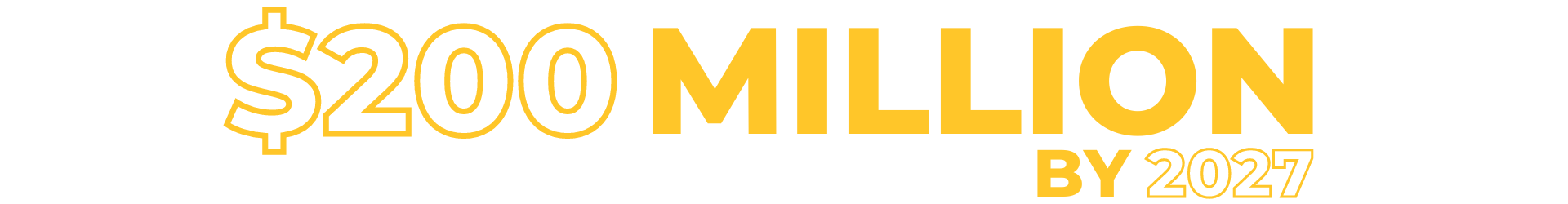$200 Million by 2027