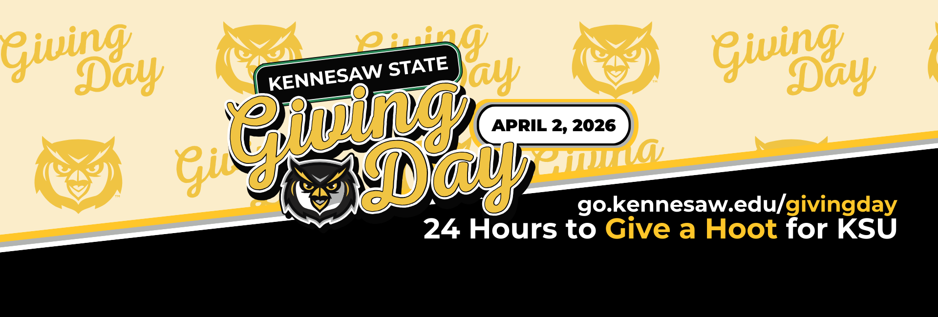 2026 KSU Giving Day Graphics and website