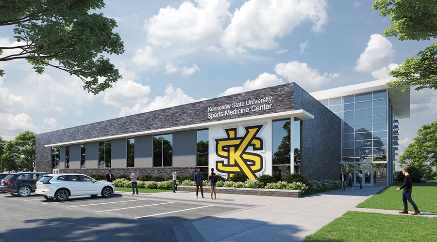 Sports Medicine Center rendering