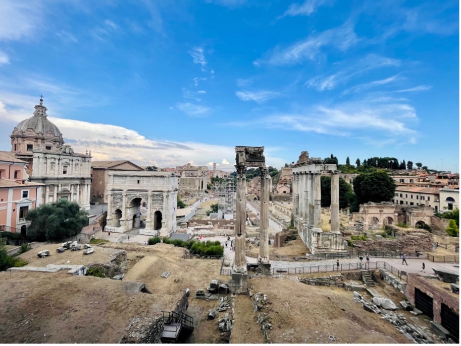 Category: Natural or Manmade Beauty - Second Place / Category: Natural or Manmade Beauty - Second Place "Roman Forum" Annika Collett Italy