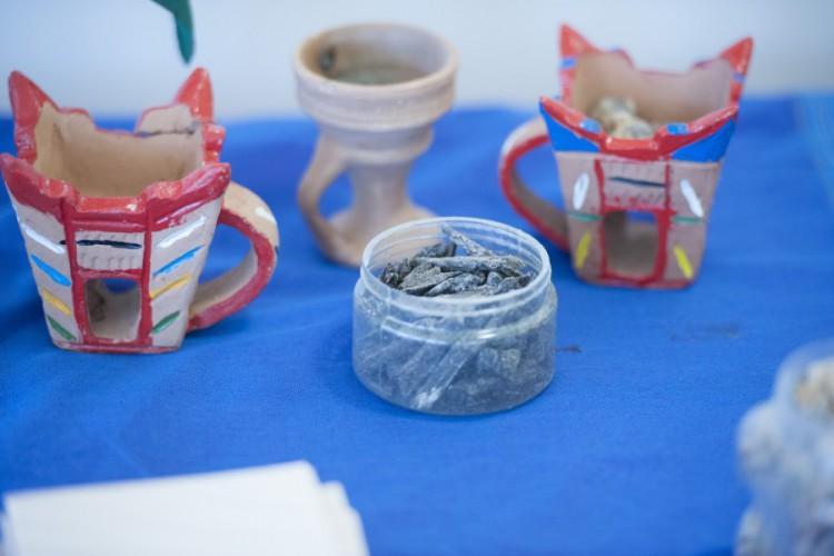  / Gift of frankincense provided to conference guests by the Omani delegation.