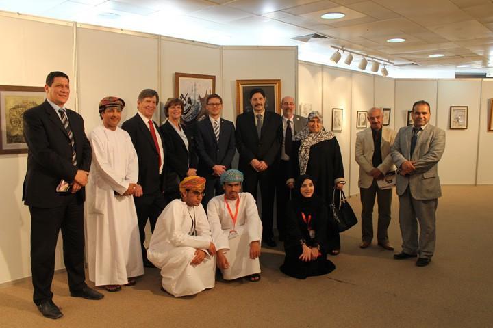  / Student Art Exhibit, Sultan Qaboos University