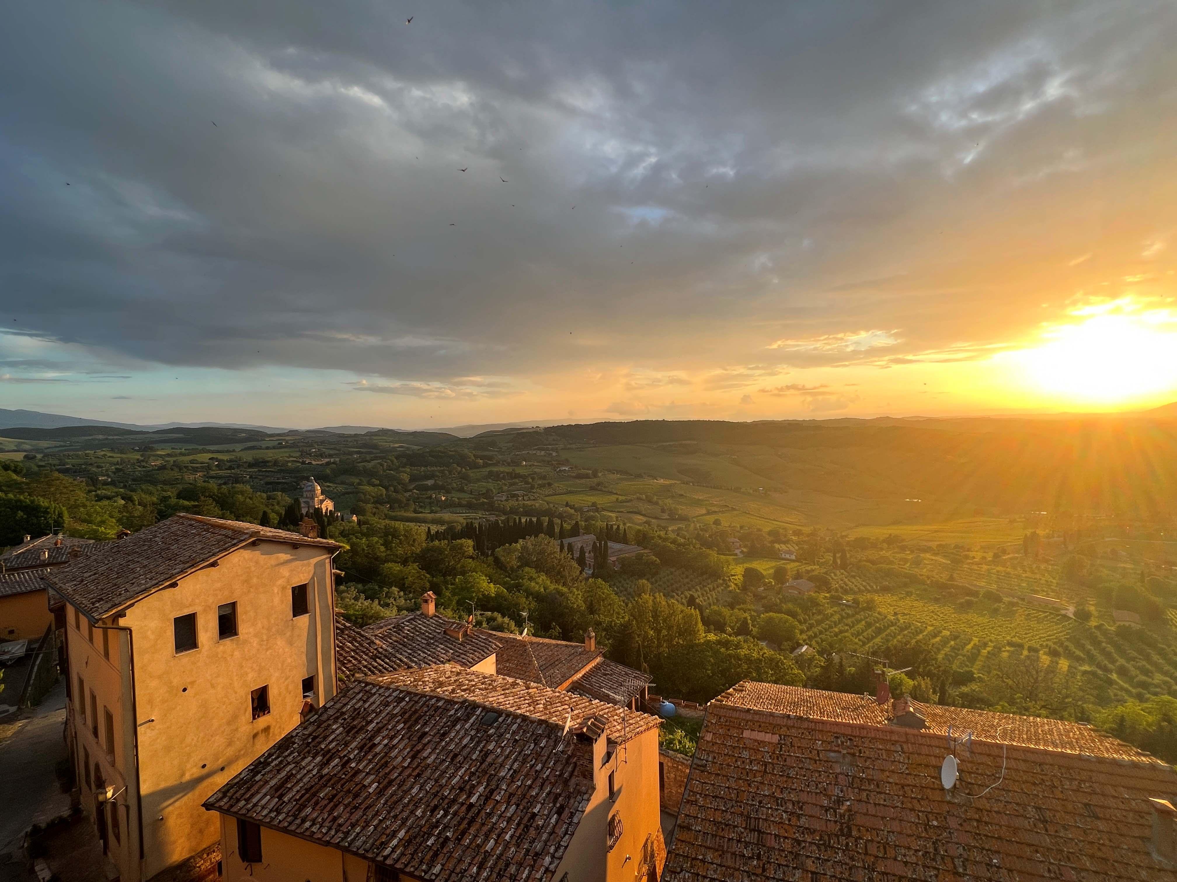  / Sunset in Montepulciano