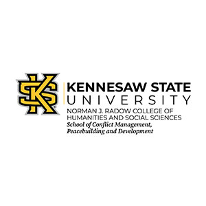 KSU School of Conflict Management, Peacebuilding and Development logo.