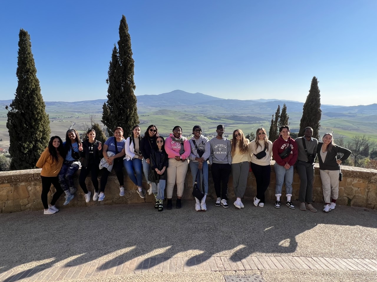 Italy students banner