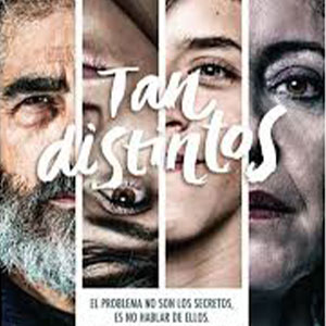 Tan distintos film cover.