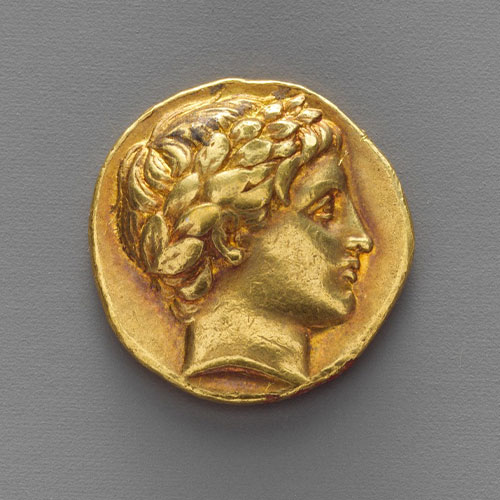Gold Greek Coin.