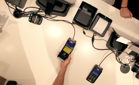 modern form of digital payments process