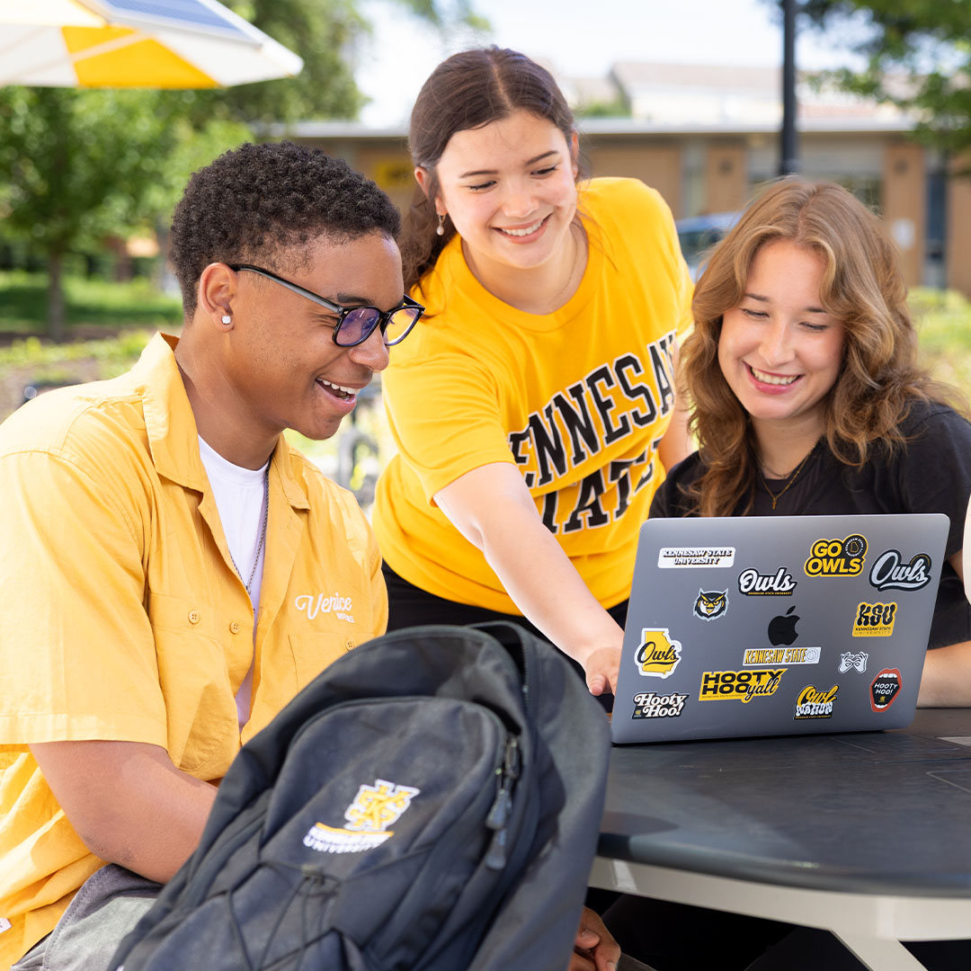 kennesaw state university campus during early morning sunrise
