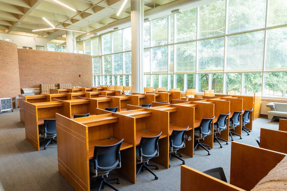 interior of ksu Library 