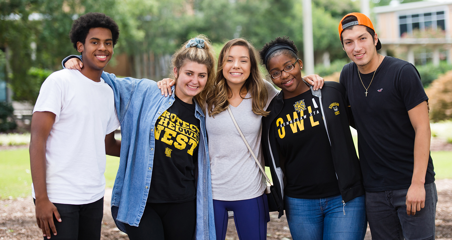 ksu honor students outside