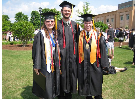 Alumni at Graduation