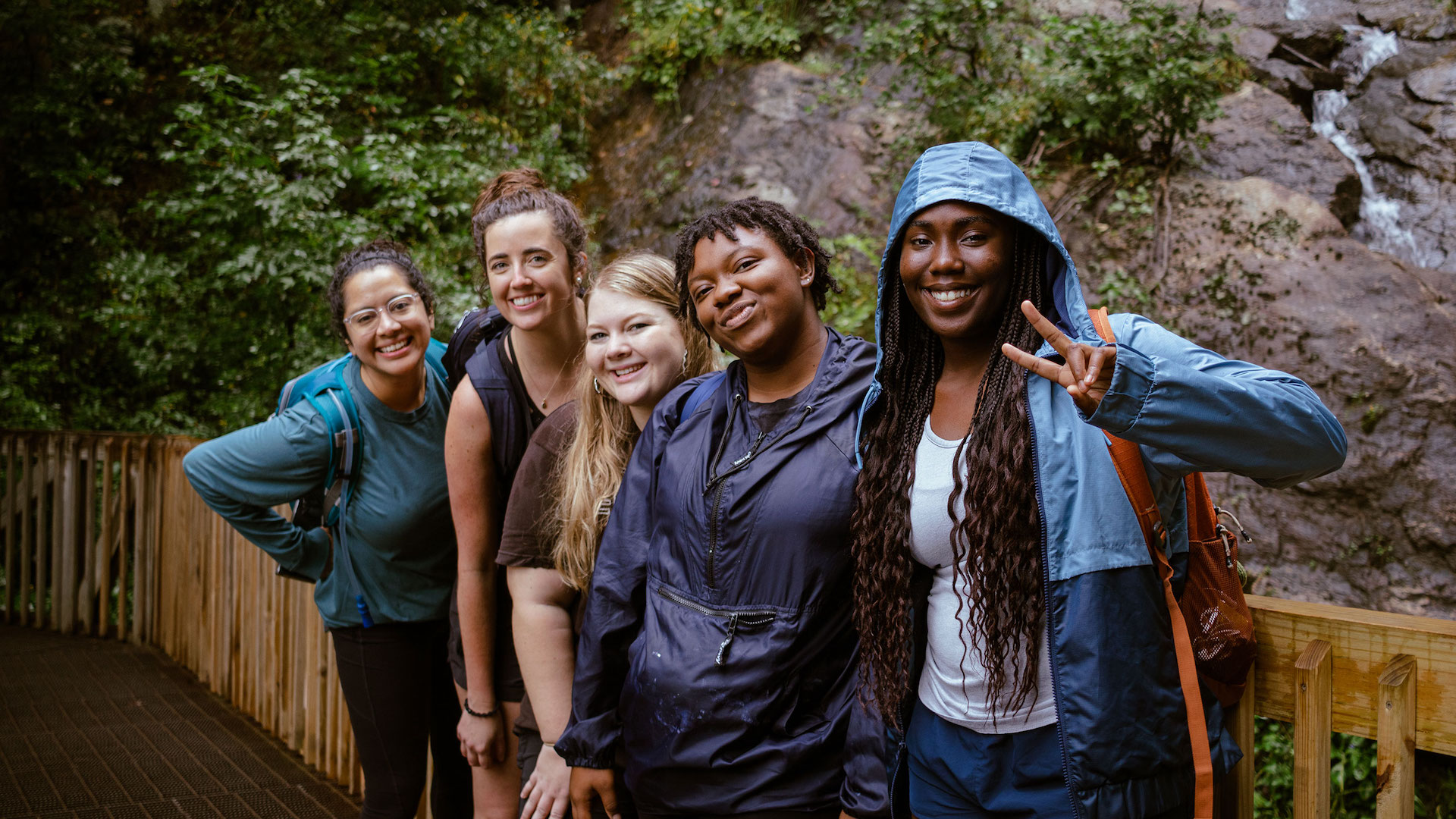  / SODI LLV residents on the trail through Amicalola Falls State Park