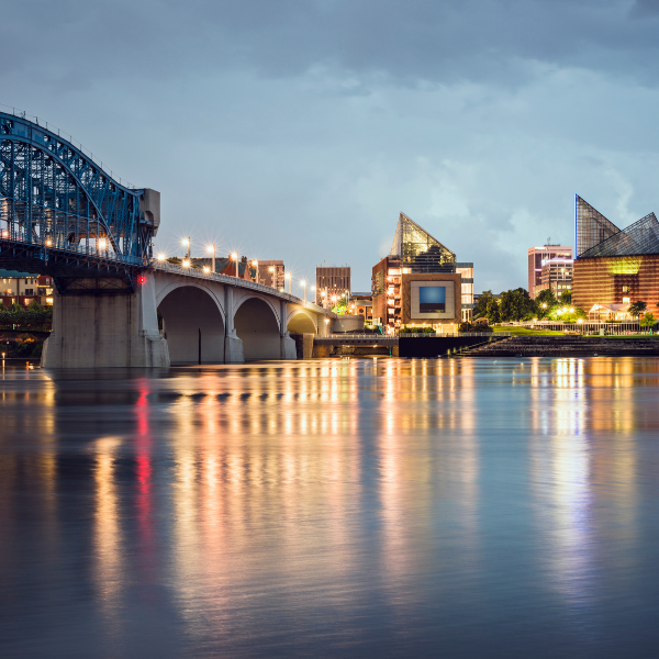 Waterfront view of Chattanooga