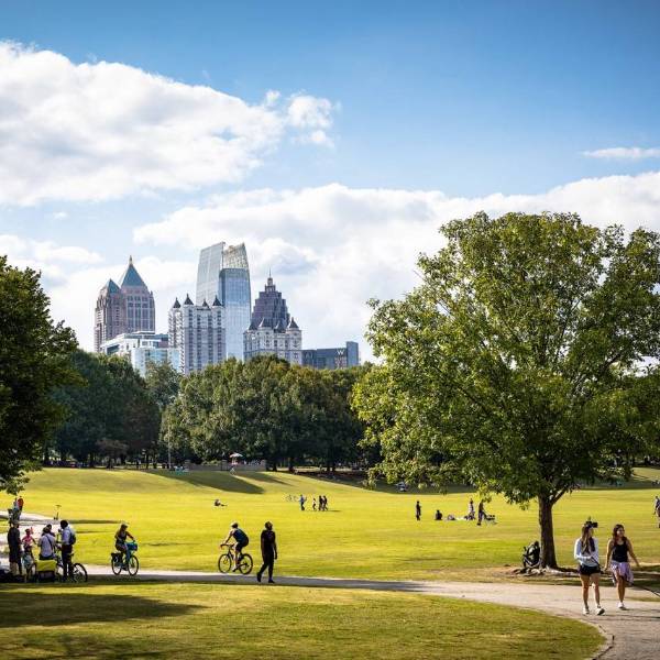 Piedemont Park in Atlanta