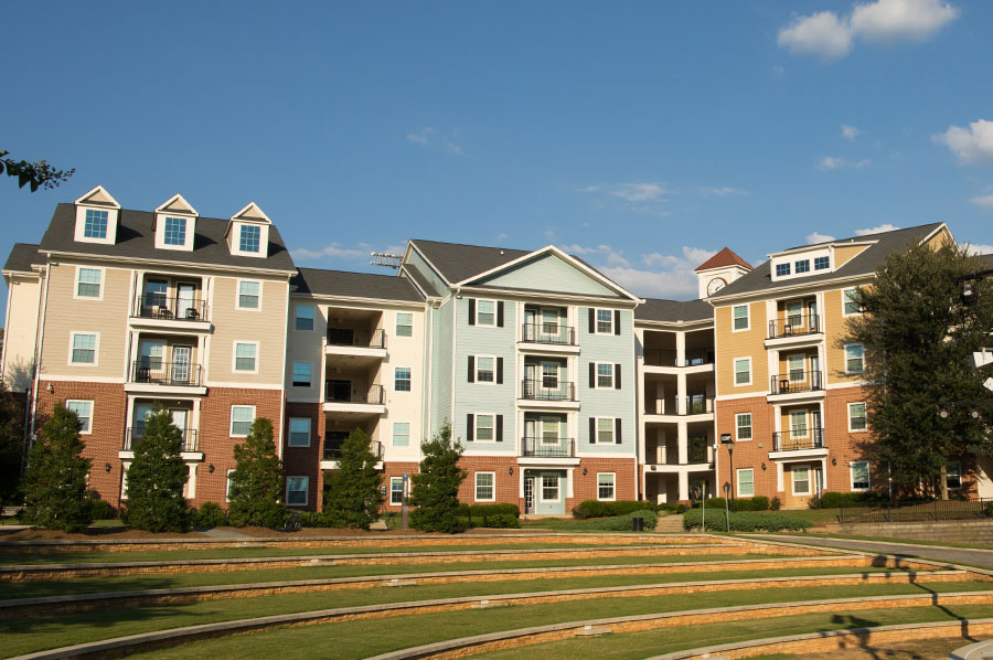 Exterior of Austin Residence Complex