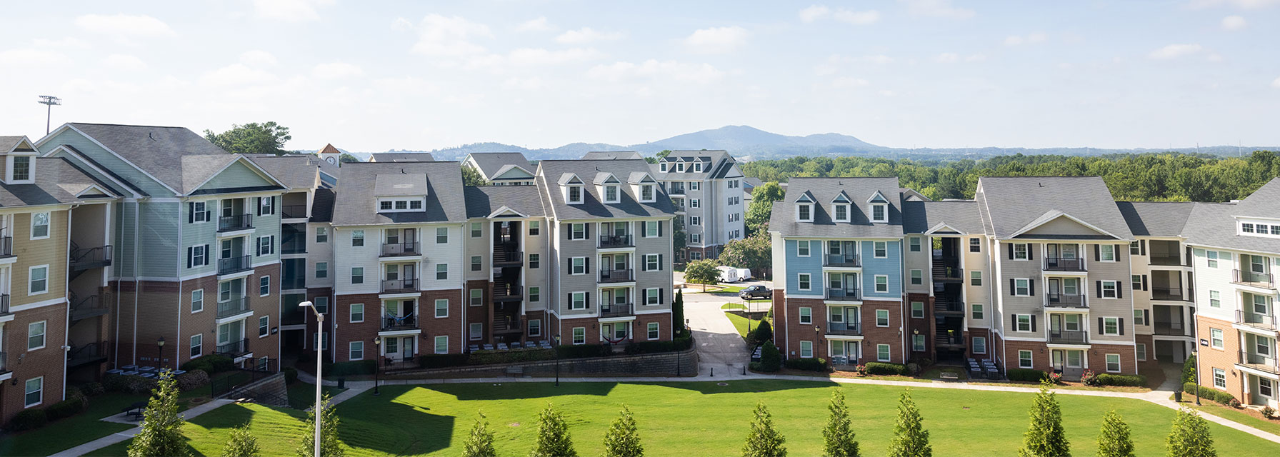 Skyline view of ARC Phase II on the Kennesaw Campus