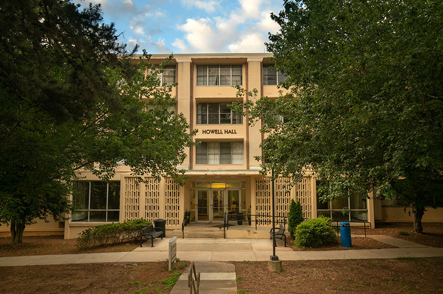 Exterior of Howell Hall