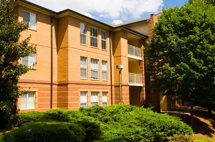 Exterior of University Commons