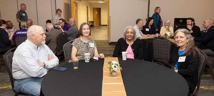  / guests and honorees at table