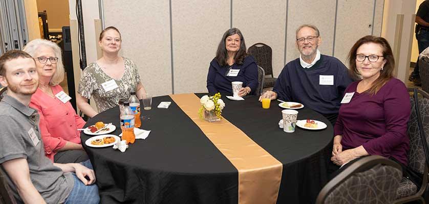  / guests and honorees at table